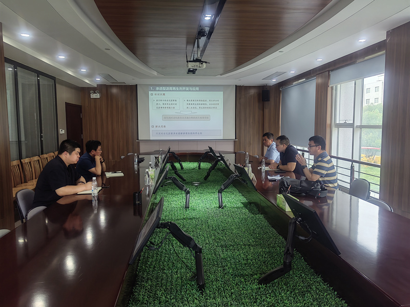 武漢理工大學(xué)劉剛院長帶領(lǐng)專家學(xué)者團(tuán)蒞臨魯中公路開展調(diào)研交流