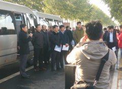 2016年煙臺(tái)市公路局年度觀摩學(xué)習(xí)活動(dòng)在我養(yǎng)護(hù)分公司承建標(biāo)段進(jìn)行