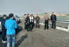 G309青蘭線改建工程順利通過市質(zhì)監(jiān)站、改建辦復(fù)工檢查